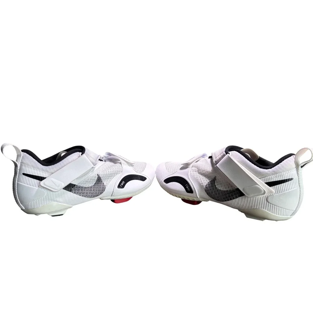 Nike SuperRep Cycle White Black Indoor Cycling Shoes Unisex Mens 9 Womens 10.5